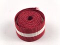 Spanien, Ordensband für die Bandspange zum Militärverdienstkreuz ( Cruz de Rocha) . Breite 15mm, Länge 55cm