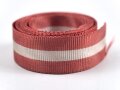 Spanien, Ordensband für die Bandspange zum Militärverdienstkreuz ( Cruz de Rocha) . Breite 15mm, sie erhalten je 10cm von der Rolle abgeschnitten