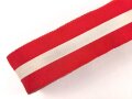 Spanien, Ordensband zum Militärverdienstkreuz ( Cruz de Rocha) . Breite 30mm, sie erhalten je 15cm von der Rolle abgeschnitten