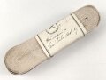 Rumänien, Ordensband zum Sanitäts Verdienstkreuz mit Krone. Breite 30mm, sie erhalten je 15cm von der Rolle abgeschnitten