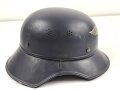 Stahlhelm Luftschutz, in allen Teilen originales Stück, ungereinigt