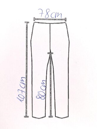 U.S. Army, Uniformjacke datiert 1981. Die Effekten scheinbar original vernäht, dazu eine passende Hose.