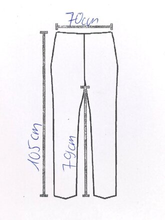 U.S. Army, Uniformjacke datiert 1976. Die Effekten scheinbar original vernäht, dazu eine passende Hose.