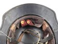 Stahlhelm Luftschutz, in allen Teilen originales Stück, ungereinigt