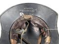Stahlhelm Luftschutz, in allen Teilen originales Stück, ungereinigt