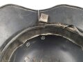 Stahlhelm Luftschutz, in allen Teilen originales Stück, ungereinigt