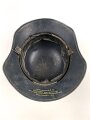 Stahlhelm Luftschutz, in allen Teilen originales Stück, ungereinigt