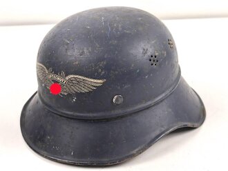 Stahlhelm Luftschutz, in allen Teilen originales...