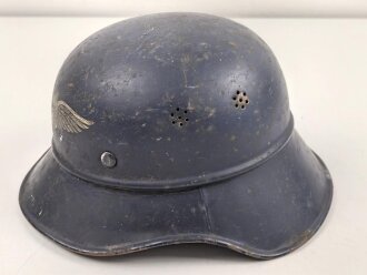 Stahlhelm Luftschutz, in allen Teilen originales...