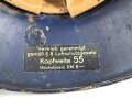Stahlhelm Luftschutz, in allen Teilen originales Stück, ungereinigt