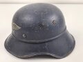 Stahlhelm Luftschutz, in allen Teilen originales Stück, ungereinigt