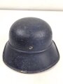 Stahlhelm Luftschutz, in allen Teilen originales Stück, ungereinigt