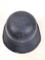 Stahlhelm Luftschutz, in allen Teilen originales Stück, ungereinigt