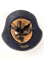 Stahlhelm Luftschutz, in allen Teilen originales Stück, ungereinigt