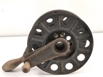 Handkabelrolle Wehrmacht. Originallack, ungereinigt,...