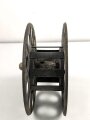 Handkabelrolle Wehrmacht. Originallack, ungereinigt, Durchmesser etwa 25cm, datiert 1939.