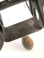 Handkabelrolle Wehrmacht. Originallack, ungereinigt, Durchmesser etwa 25cm, datiert 1939.