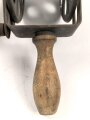Handkabelrolle Wehrmacht. Originallack, ungereinigt, Durchmesser etwa 25cm, datiert 1939.