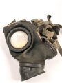 Gasmaske Wehrmacht datiert 1943. Guter Zustand, Maskenkörper weich
