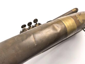 Kaiserreich, Tuba in gutem Zustand. Hoflieferant Reisser Ulm. Kammerstück, Funktion nicht geprüft