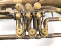 Kaiserreich, Tuba in gutem Zustand. Hoflieferant Reisser Ulm. Kammerstück, Funktion nicht geprüft