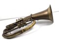 Kaiserreich, Tuba in gutem Zustand. Hoflieferant Reisser Ulm. Kammerstück, Funktion nicht geprüft