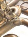 Kaiserreich, Tuba in gutem Zustand. Hoflieferant Reisser Ulm. Kammerstück, Funktion nicht geprüft