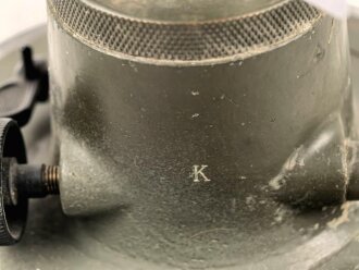 Richtkreis zum Fu.30 ( Funkpeiler) Richtgerät . Originallack, klare Durchsicht, Hersteller Ert, ungereinigt