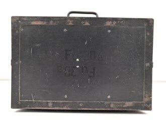 Satz Richtgerät für Funkpeiler Fu.30a. . Originallack,  Hersteller Ertl München. Nicht Vollständig, mit zugehörigem Gehäusedeckel