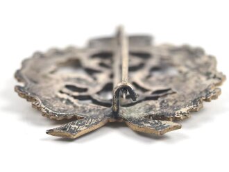 Preußen Jubiläumsabzeichen der Kameradschaft ehemaliger Angehöriger des 2. Lothringischen Infanterie-Regiment Nr. 131 - zur 50 Jahrfeier 1931, Höhe 57mm