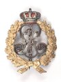 Preußen Jubiläumsabzeichen der Kameradschaft ehemaliger Angehöriger des 2. Lothringischen Infanterie-Regiment Nr. 131 - zur 50 Jahrfeier 1931, Höhe 57mm