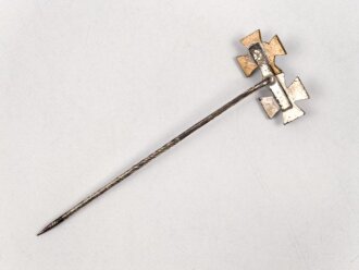 Miniatur 9mm Eisernes Kreuz 2. Klasse 1914 / Ehrenkreuz für Kriegsteilnehmer