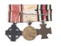 Miniaturspange eines preussischen Rot Kreuz Angehörigen, die Ehrenzeichen in 16mm Ausgeführt,