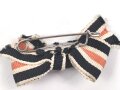 Damenschleife zum Ehrenkreuz für Witwen und Waisen, Miniatur, das Band 15mm Breit