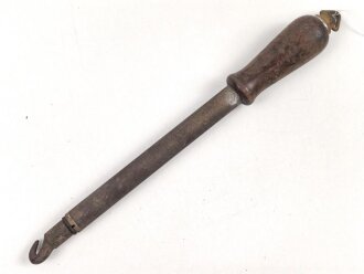 Wehrmacht, Werkzeug zum verdrillen von Draht. Guter Zustand, Hersteller und " Heer 1940" gestempelt. Gesamtlänge etwa 32cm
