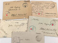 Fünf Feldpostbriefe eines zuletzt Angehörigen der Königlich Ungarischen Kadettenkompanie. Letzter Beleg vom 9.3.1945
