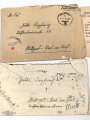 Fünf Feldpostbriefe eines zuletzt Angehörigen der Königlich Ungarischen Kadettenkompanie. Letzter Beleg vom 9.3.1945