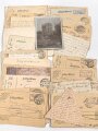 1.Weltkrieg, Stapel Feldpost eines Angehörigen im Reserve Infanterie Regiment 249
