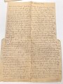 Vier Feldpostbriefe eines  Angehörigen Feldpostnummer 26893 Landesschützenbataillon 957, aufgestellt 1944 im Raum berlin / Brandenburg