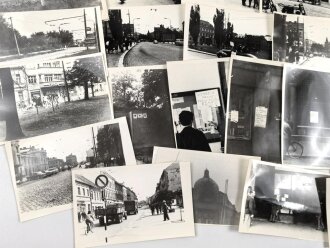 Tschechoslowakei 1968 " Prager Frühling " Konvolut 53 Fotos im Format 9 x 14cm.