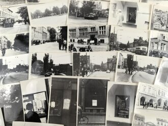 Tschechoslowakei 1968 " Prager Frühling " Konvolut 53 Fotos im Format 9 x 14cm.