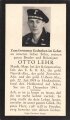U-Boot Waffe, Heldentod Gedenkkärtchen für einen U-Boot Fahrer, Heldentod auf hoher See am 21.Dezember 1941