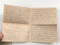 Waffen SS Feldpostbrief eines Angehörigen Feldpostnummer 12626 ( Panzer Artillerie Regiment 2 )  datiert 26.9.44.