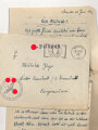 Waffen SS Feldpostbrief eines Angehörigen Kraftfahrtechnische Lehranstalt
