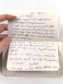 Waffen SS Feldpostbrief eines Angehörigen im SS Ausbildungslager Sennheim, dazu ein weiterer Beleg