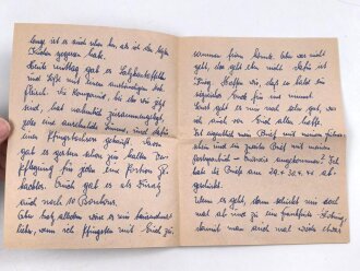 Waffen SS Feldpostbrief eines Angehörigen Feldpostnummer  59425 ( 12.SS Panzerdivision Hitlerjugend ), datiert am 30.5.44