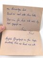 Waffen SS Feldpostbrief eines Angehörigen Feldpostnummer  59425 ( 12.SS Panzerdivision Hitlerjugend ), datiert am 30.5.44