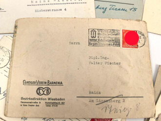Konvolut zivile Postbelege aus dem 2. Weltkrieg, insgesamt 31 Stück