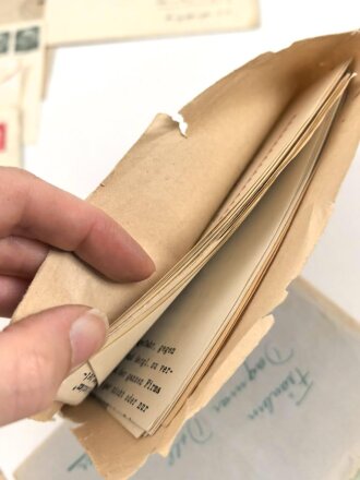 Konvolut zivile Postbelege aus dem 2. Weltkrieg, insgesamt 31 Stück