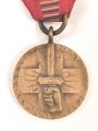 Rumänien Medaille zur Erinnerung an den Kreuzzug gegen den Kommunismus, am Band